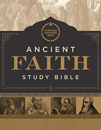 CSB Ancient Faith Study Bible cover